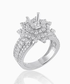 Nhẫn kim cương nữ 18K