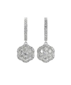 Bông Tai Kim Cương BT075