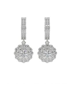 Bông Tai Kim Cương BT106