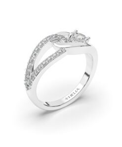 Nhẫn Kim Cương Infinity H NU149