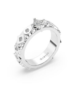 Nhẫn Kim Cương Gemmic Man NU164